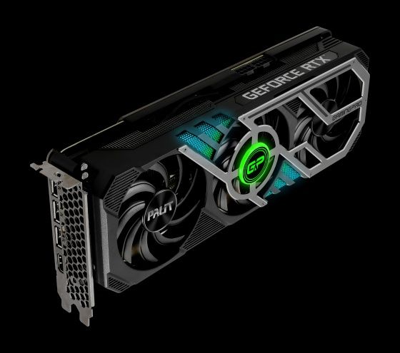 NVIDIA RTX 3080 Palit GamingPro 10GB — редкий экземпляр идеальная