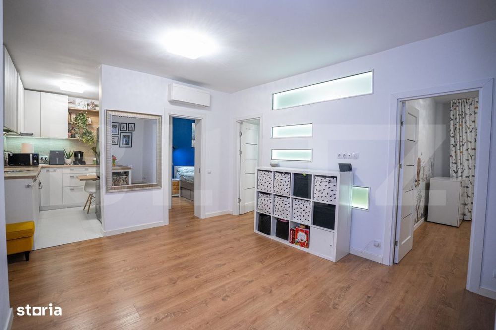 Apartament 4 camere, 67 mp, bloc nou, 2 parcari, zona Rivus — fotografia 1