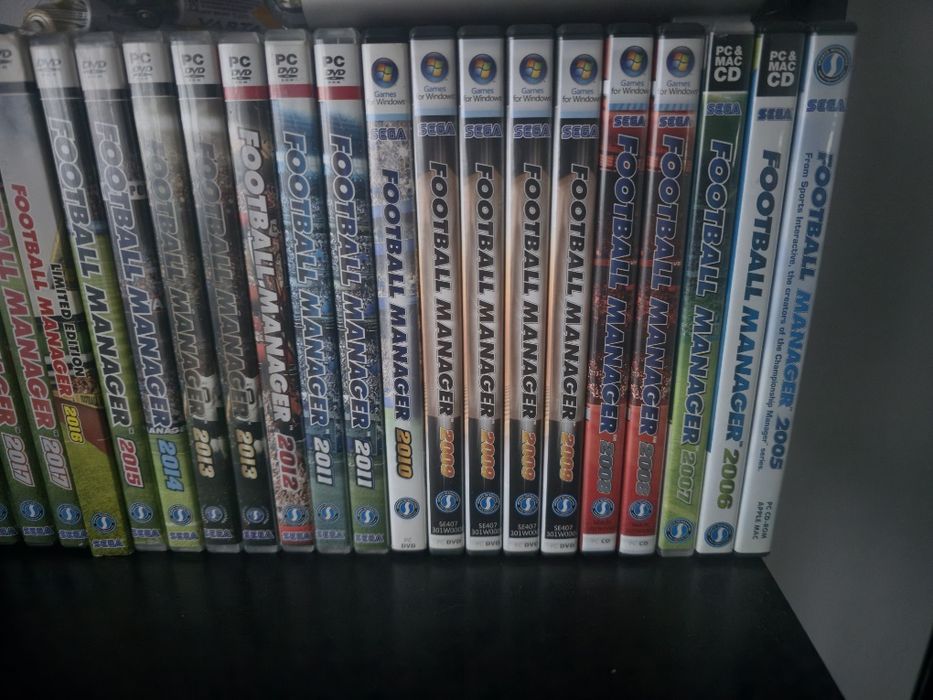 Colecție jocuri Football Manager PC