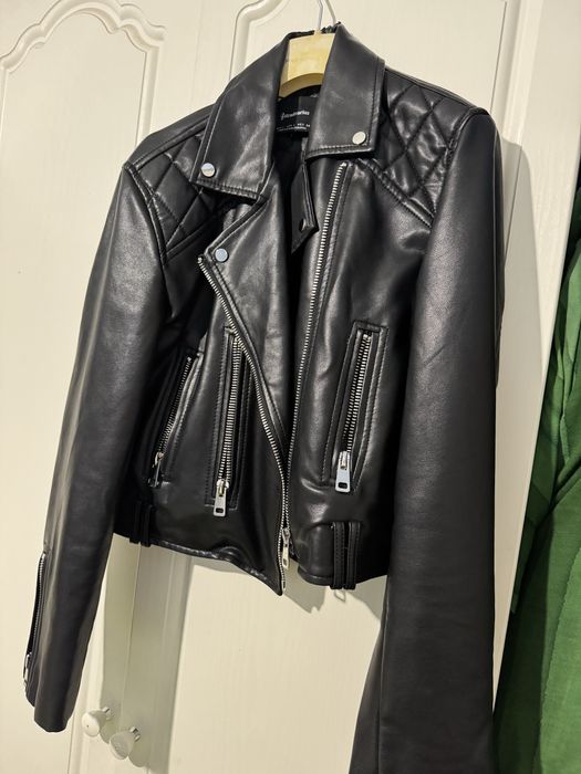 Кожаная куртка , экокожа , страдивари