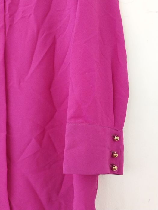 Женская рубашка розовая