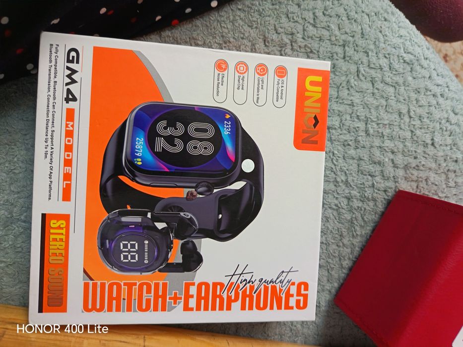 Смарт часы с наушниках