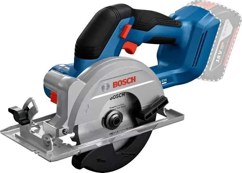 Акумулаторен ръчен циркуляр Bosch 18V GKS 18V-51 ,140 mm , без батерии и зарядно