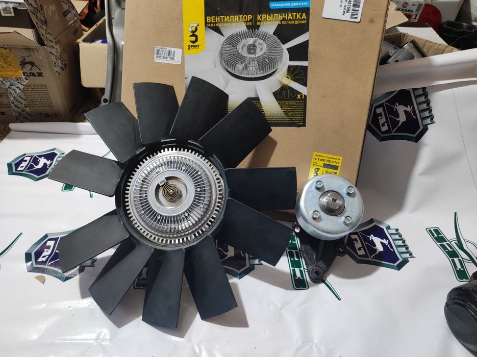 Вискомуфту  на Газель с 3UZ Toyota и на 4216