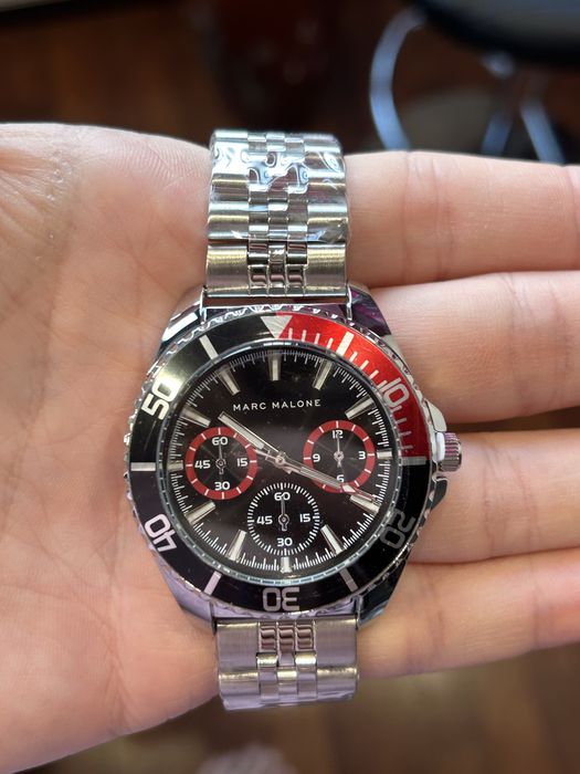 Marc Malone - Ceas Quartz cu bratara otel inoxidabil