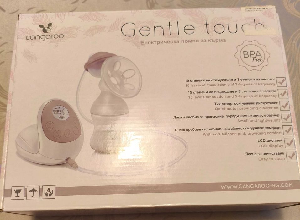 Електрическа помпа за кърма Cangaroo Gentle Touch Cangaroo