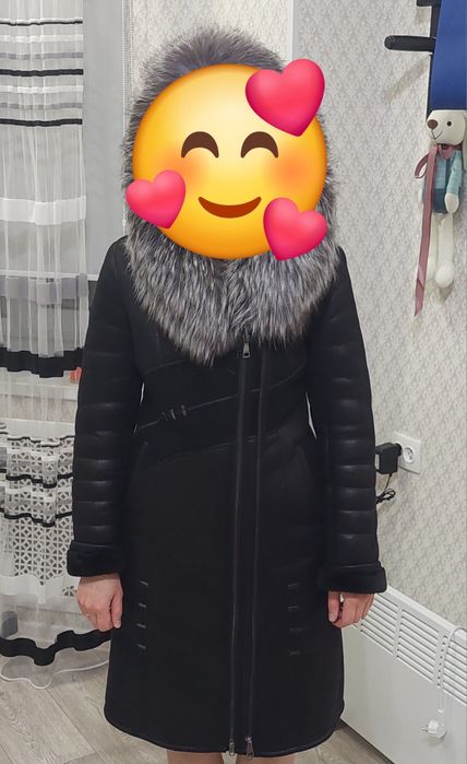 Дубленка искусственная 42-44-46р