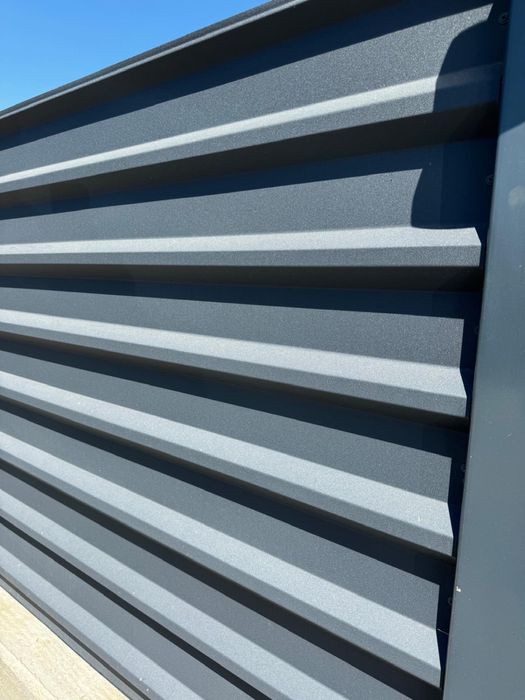 Tablă Cutată T35 Gri Antracit RAL 7016 Mat Lucios 6m lungime Fațadă