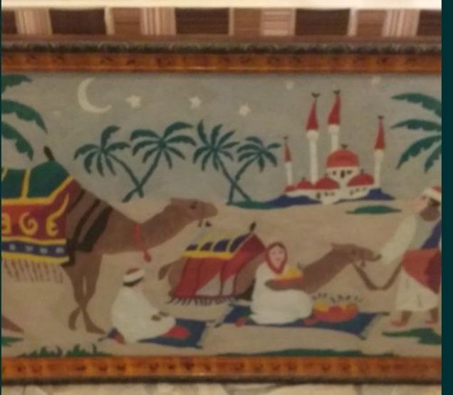 Tablouri cusute manual