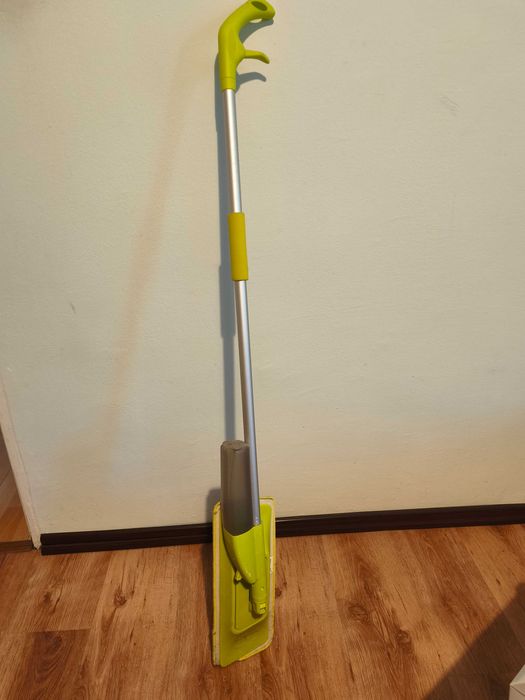 Спрей Моп за почистване, 360° Въртяща глава, Алуминиева дръжка