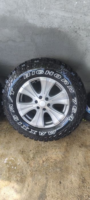 Jante+cauciucuri 265/65/R17 M/T Nissan