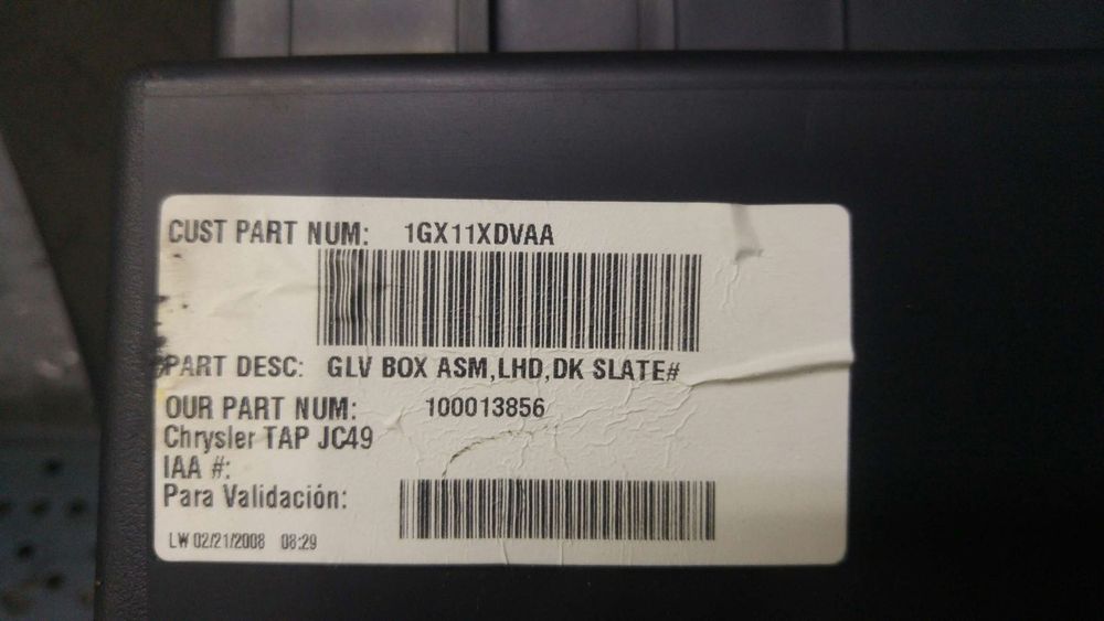 Torpedou dodge journey 1gx11xdvaa 100013856