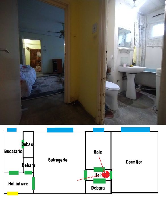 Spatiu de inchiriat la parter cu deschidere la bulevardul Revolutiei din Decembrie