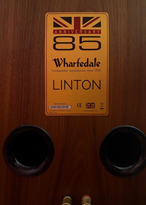 Тонколони Wharfedale Linton 85th Anniversary + оригинални стойки
