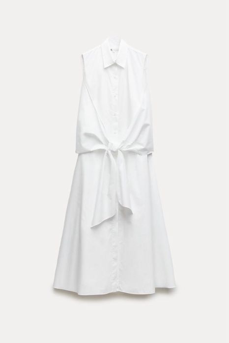 Платье-рубашка ZARA XL