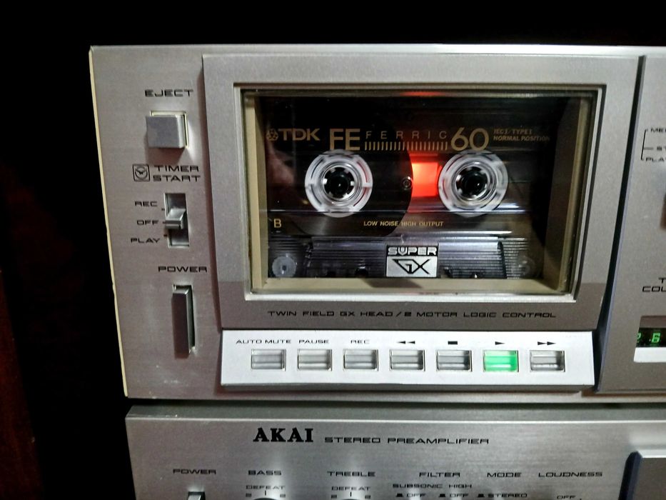 Akai gx f25 deck in stare f .buna vândut