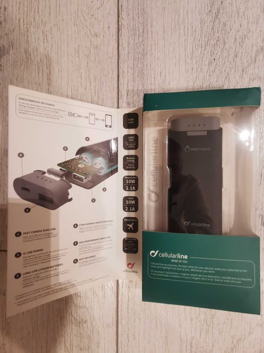 power bank  Cellularline 5200