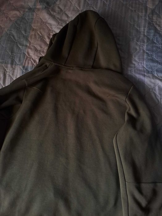 Супер цена! Nike Tech Fleece тъмно зелено, размер L