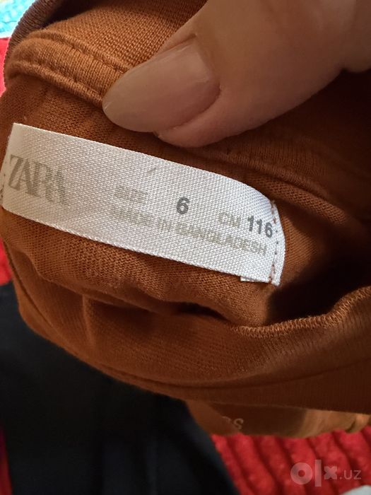 Кофта лонгслив полуводолазка zara 6 лет