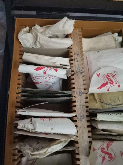 Lentile ochelari și cutie originala Carl Zeis Jena