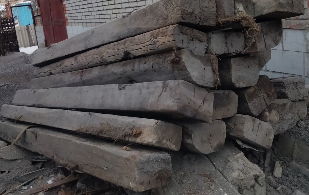 Продам шпалы не гнелые!