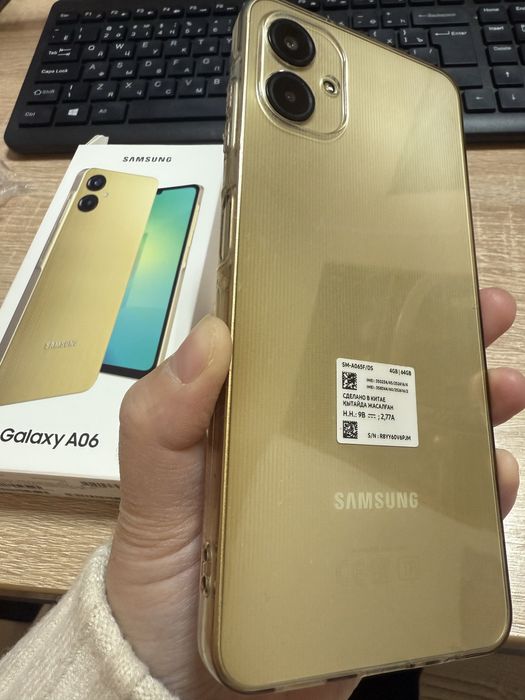 Почти новый Samsung A06 в коробке
