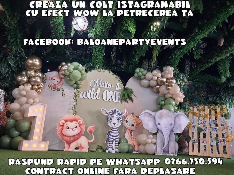 Arcada baloane majorat Panou foto Arcada baloane botez Decor petrecere Decor Gender Reveal PhotoCorner aniversare Baloane heliu