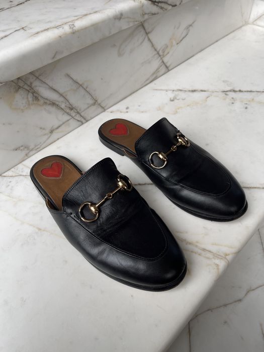 Дамски чехли Gucci от естествена кожа размер 37