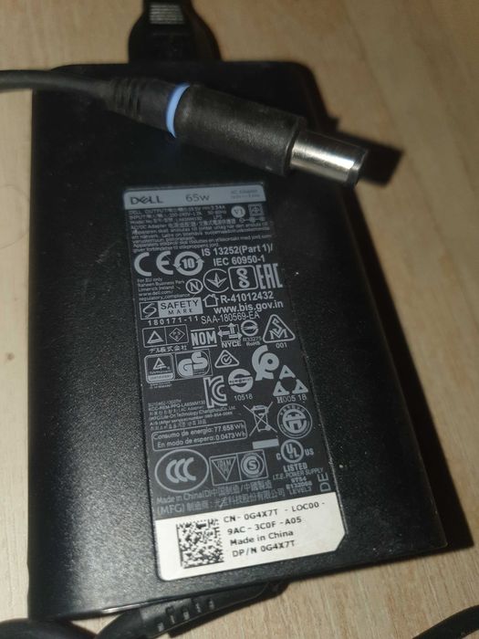 Încărcător original Dell 65W alimentator 19.5v 3.34a LA65NM130