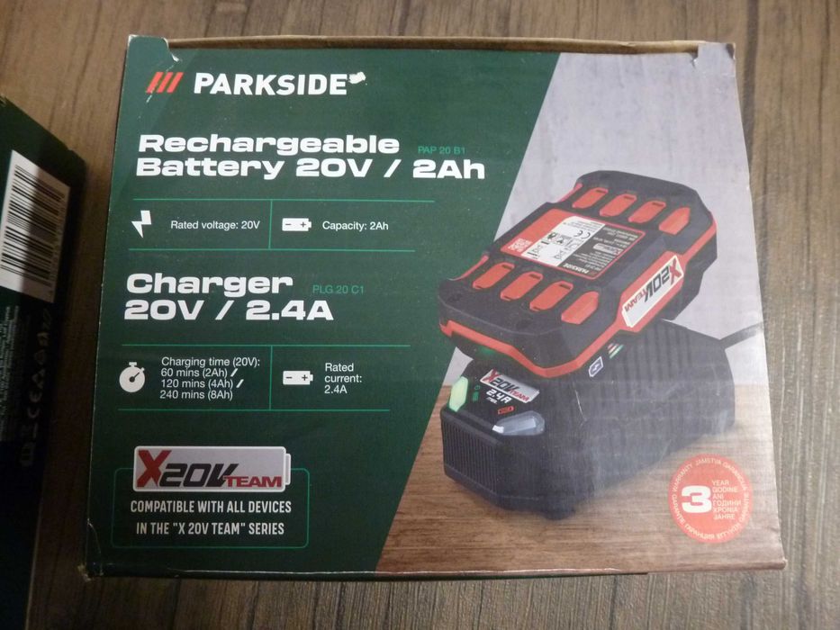 Нова акумулаторна водоструйка Parkside 20V