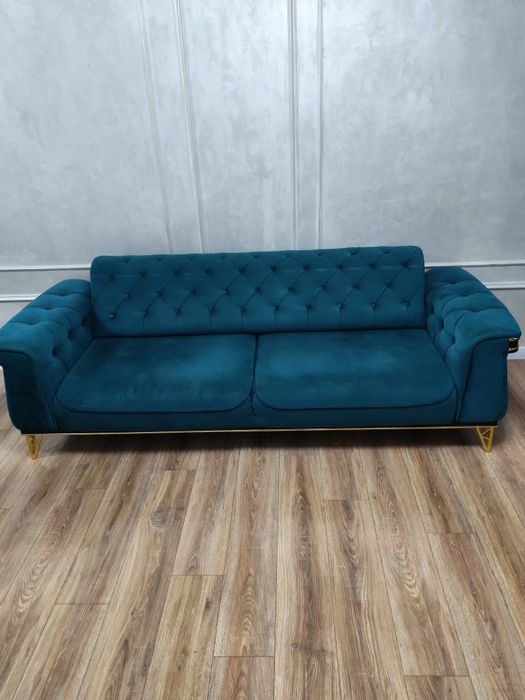 Молохитовый Диван, серый офисный диван,  двухспальный кровать