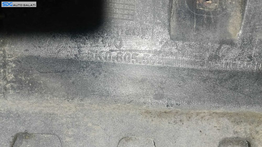 Trager Tragher Calandru Panou Frontal Suport Faruri Radiatoare cu Defect Volkswagen Golf 6 2008 - 2016 Cod 5K0805594