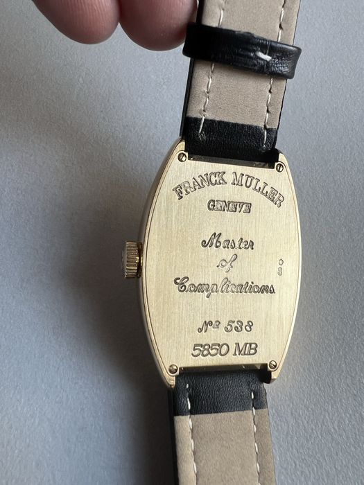 18 k aur Franck Muller Master Banker Automatic 5850MB cal.2800MB