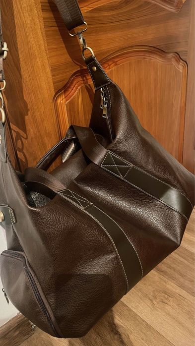 Дорожная сумка кожа