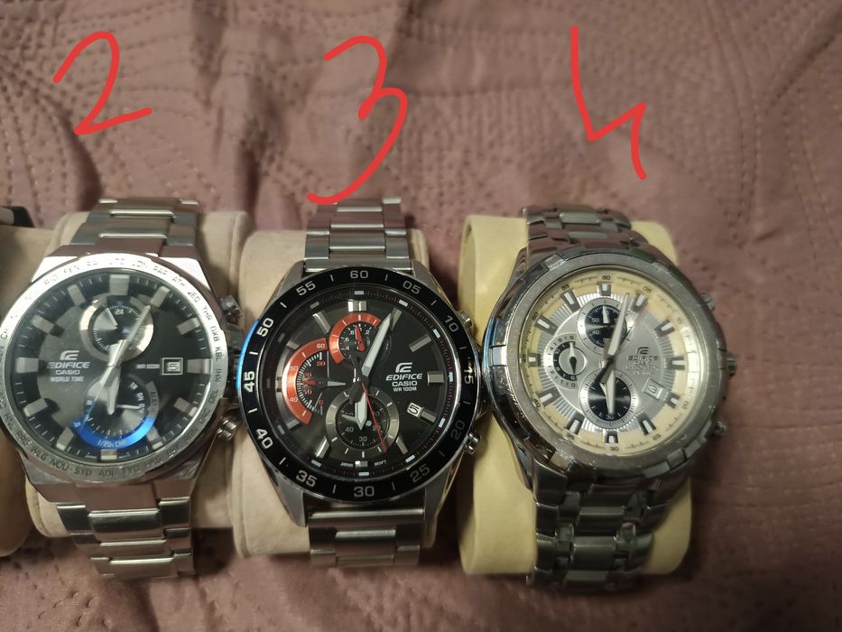 Vând ceasuri Casio edifice!