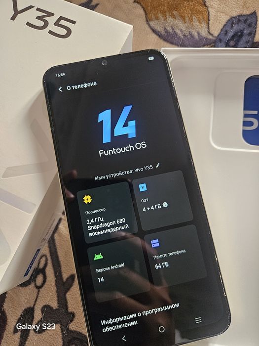 Продается VIVO Y35