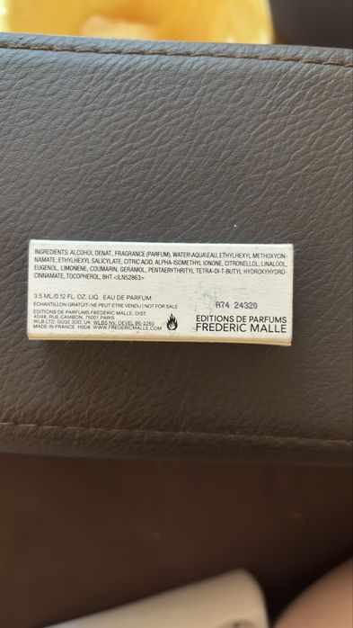 Parfum Acne Studios par Frederic Malle
