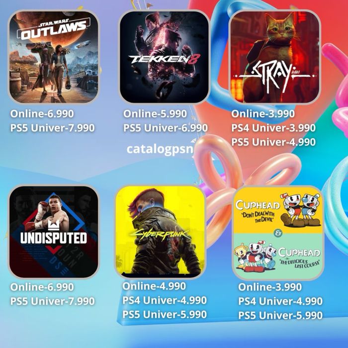 PlayStation 4 / 5 цифрлық ойындар