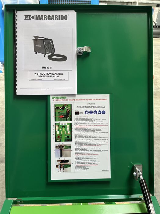 Pistol de metalizare MARGARIDO M 45 - Nou