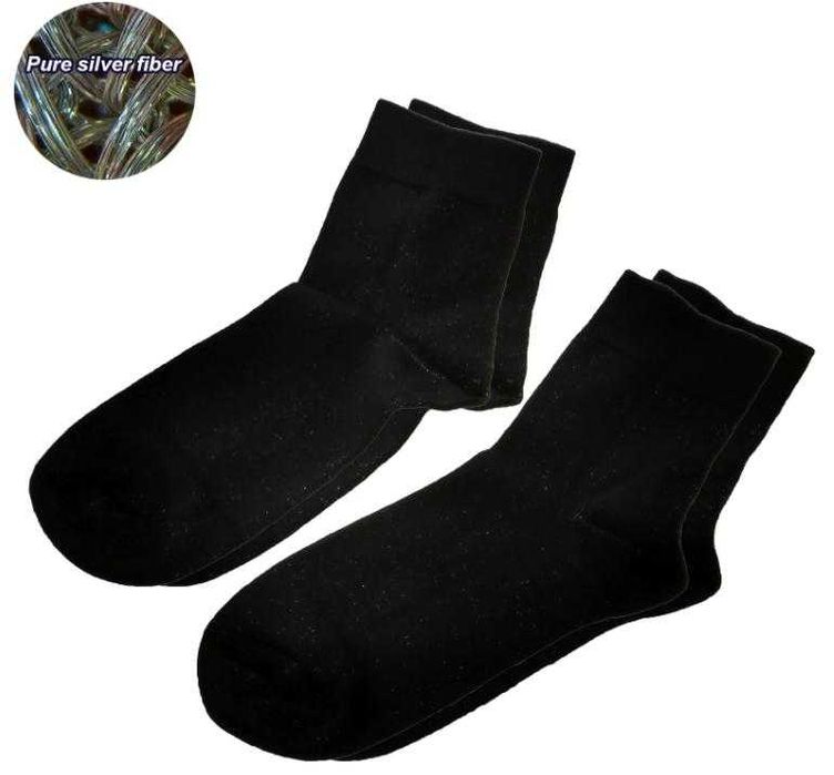 Ag+ Антистатични Чорапи Сребърни Нишки RF EMF EMR 5G ЕлектроЗащита ЕМП