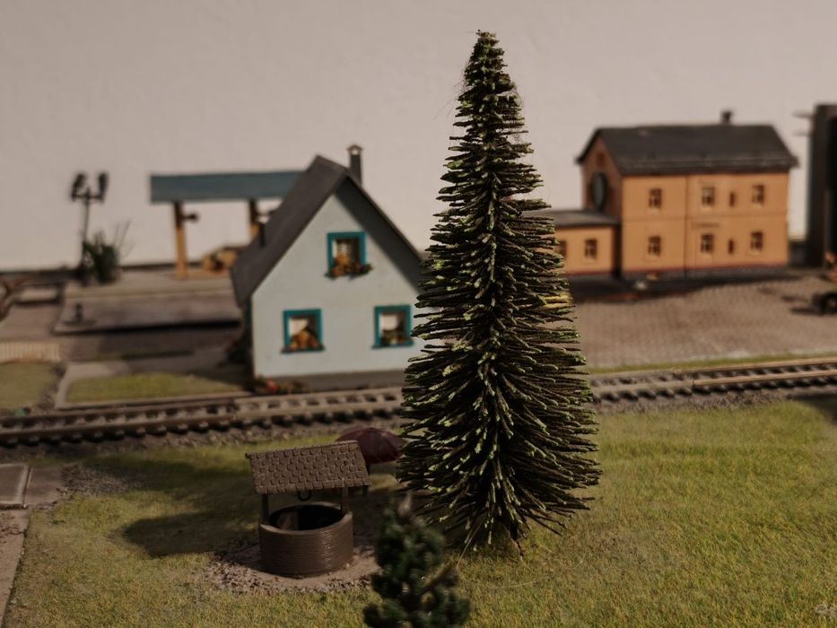 Macheta diorama trenuri