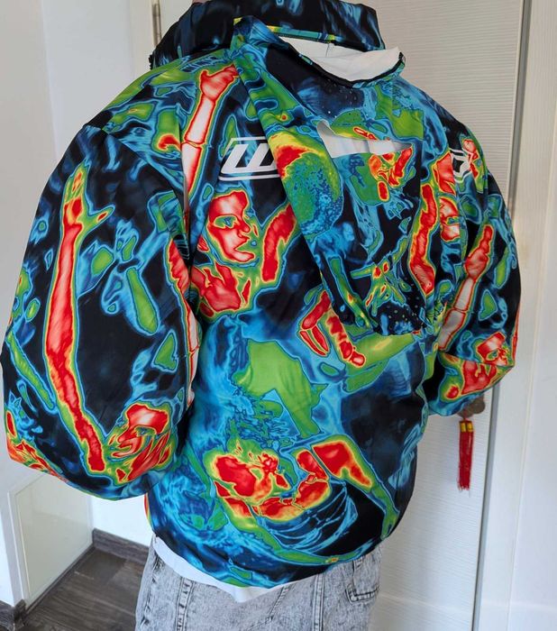 Двулицево яке  Wasted Рaris L /черно и цветно/