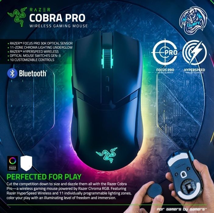 Razer Cobra Pro СКИДКА Wireless Беспроводная мышка/мышь