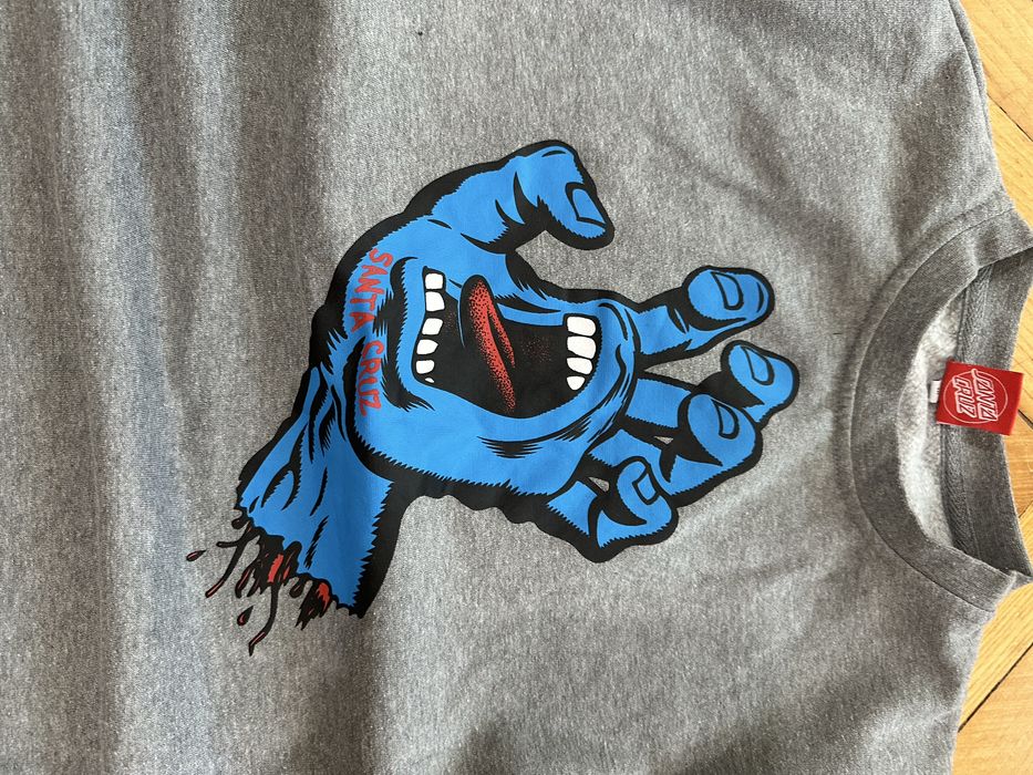 Santa cruz сив пуловер