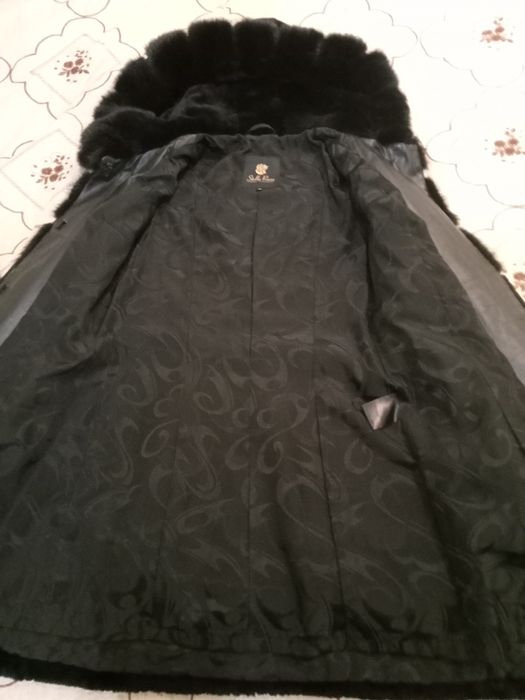 продам шубу мутон с норкой.