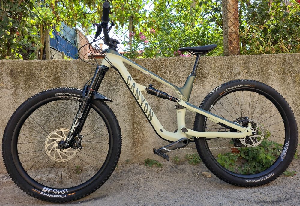 Canyon Spectral CF 27.5 M размер 1x12 XO1 Sram Rockshox Pike Ultimate Карбонов Ендуро велосипед мекица