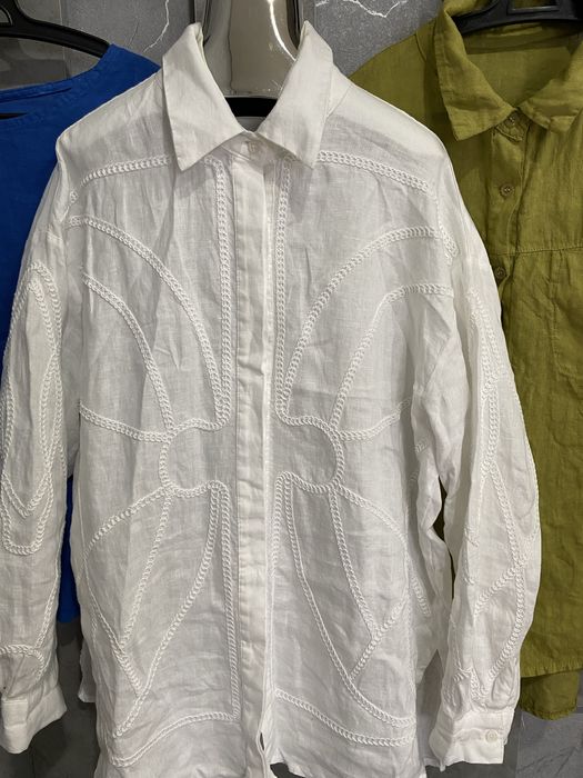 Льняные вещи размер овесайс