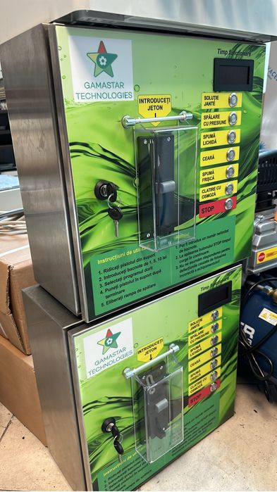 Spalatorie auto self service automatizare