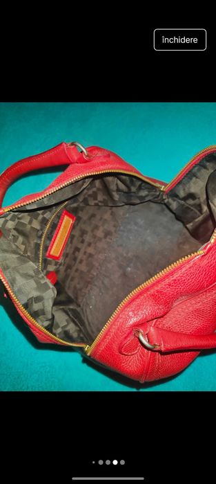 Geanta din piele Musette