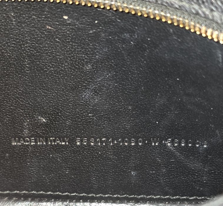 Balenciaga Black Leather XS Ville Camera Bag оригинална дамска чанта от естествена телешка кожа